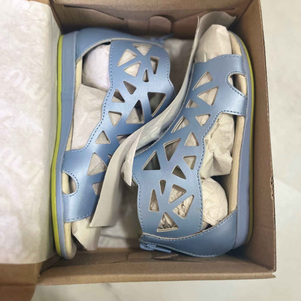 Umi Rena Blue Sandals - Picture 8 of 11